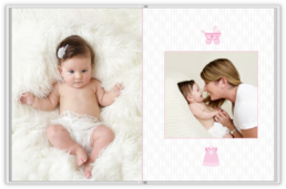 FOTOKNIHA Exklusiv lay-flat - Baby girl