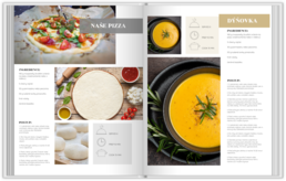 Fotokniha s pevnou väzbou - originálny darček! - Moderná kuchárka