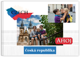 Fotokniha na šírku s pevnou väzbou a kvalitným papierom - Česká republika