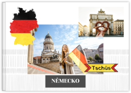 Fotokniha na šírku s pevnou väzbou a kvalitným papierom - Nemecko