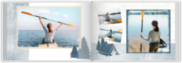 Fotokniha na šírku s pevnou väzbou a kvalitným papierom - Camping