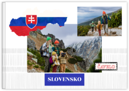 Fotokniha na šírku s pevnou väzbou a kvalitným papierom - Slovensko