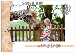 Fotokniha na šírku s pevnou väzbou a kvalitným papierom - Zoo