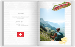 Fotokniha s pevnou väzbou - originálny darček! - Švýcarsko