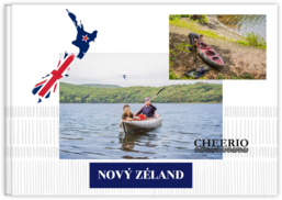 Fotokniha na šírku s pevnou väzbou a kvalitným papierom - Nový Zéland