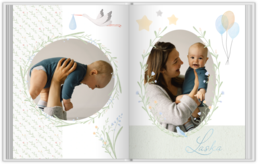 Fotokniha s pevnou väzbou - originálny darček! - Baby shower boy