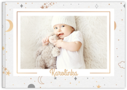 Fotokniha na šírku s pevnou väzbou a kvalitným papierom - Sweet Baby