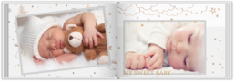 Fotokniha na šírku s pevnou väzbou a kvalitným papierom - Sweet Baby