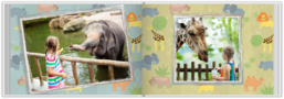 Fotokniha na šírku s pevnou väzbou a kvalitným papierom - Dětská zoo