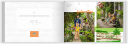 Fotokniha na šírku s pevnou väzbou a kvalitným papierom - Bali