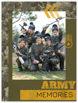 Fotokniha s pevnou väzbou - originálny darček! - Army