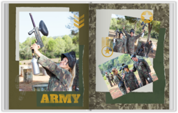 Fotokniha s pevnou väzbou - originálny darček! - Army