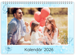 Nástenný plánovací fotokalendar - Púpava