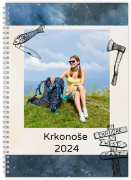 Vychytaná fotokniha - Krúžková - Camping B&W
