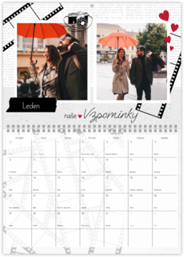 Nástenný plánovací fotokalendar - Photographer