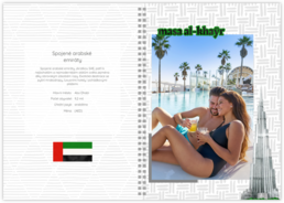 Vychytaná fotokniha - Krúžková - Spojené arabské emiráty