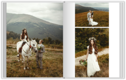 Fotokniha s pevnou väzbou - originálny darček! - Minimalist wedding