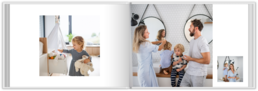 Fotokniha na šířku s pevnou vazbou a kvalitním papírem - Dlaždice