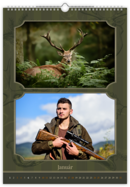 Fotokalendar exkluzív na výšku - Poľovník