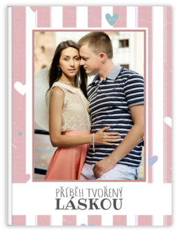 Fotokniha s pevnou väzbou - originálny darček! - Love story